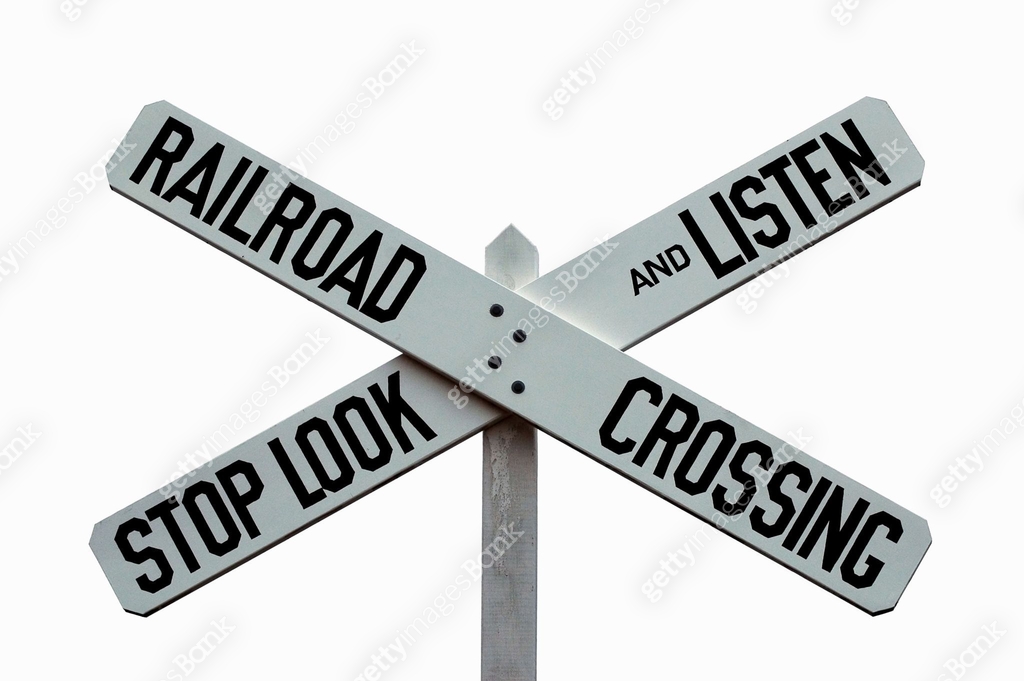 HO Scale - RR Crossing Advance Warning - 2 Pack Metal HO Scale - RR Crossing Advance Warning - 2 Pack Metal