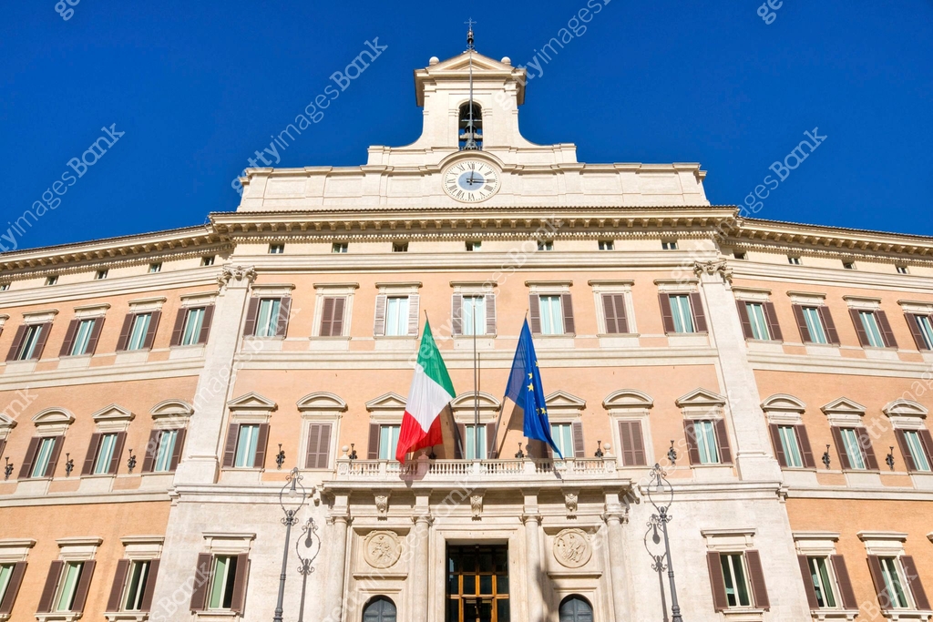 Parlimaent Rome Montecitorio, house of italian parliament, Rome. 이미지 (96823724) - 게티이미지뱅크