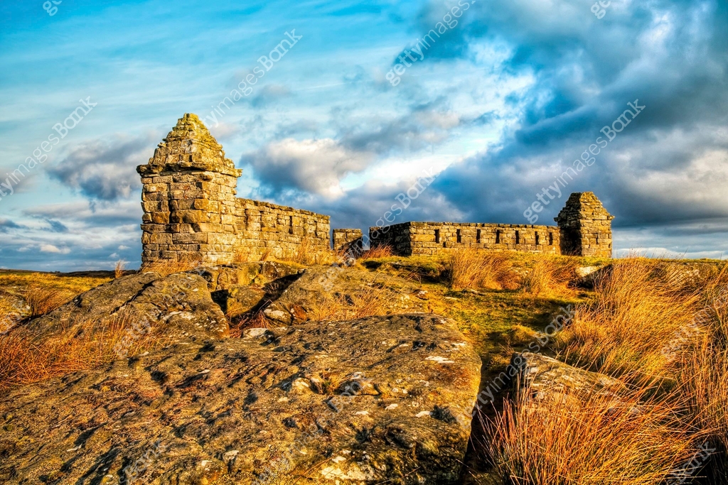 Codger Fort, Folly, Rothbury, Northumberland, UK 이미지 (174850310) - 게티이미지뱅크