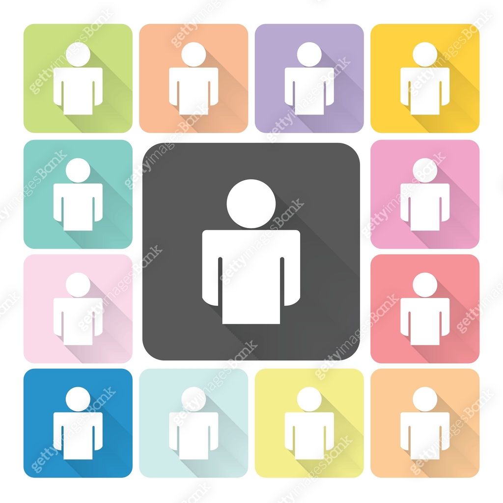 People Icon color set vector illustration 이미지 (519278763) 일러스트, 무료 일러스트 ...