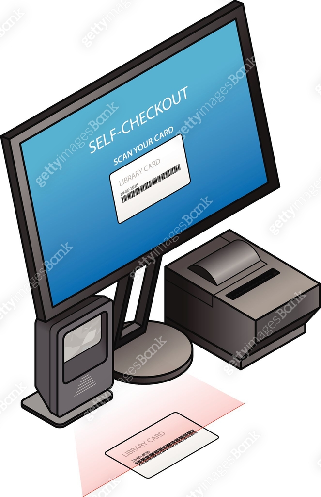 Library Self Check Out 이미지 (469807860) 일러스트, 무료 일러스트 - 게티이미지뱅크