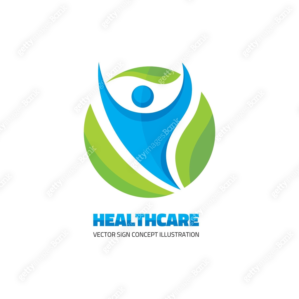 Health Sign Vector File Healthcare - vector sign concept. Abstract man illustration. 이미지 ...