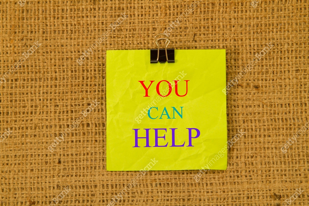 You Can Help Sticky Note 이미지 (504084774) - 게티이미지뱅크