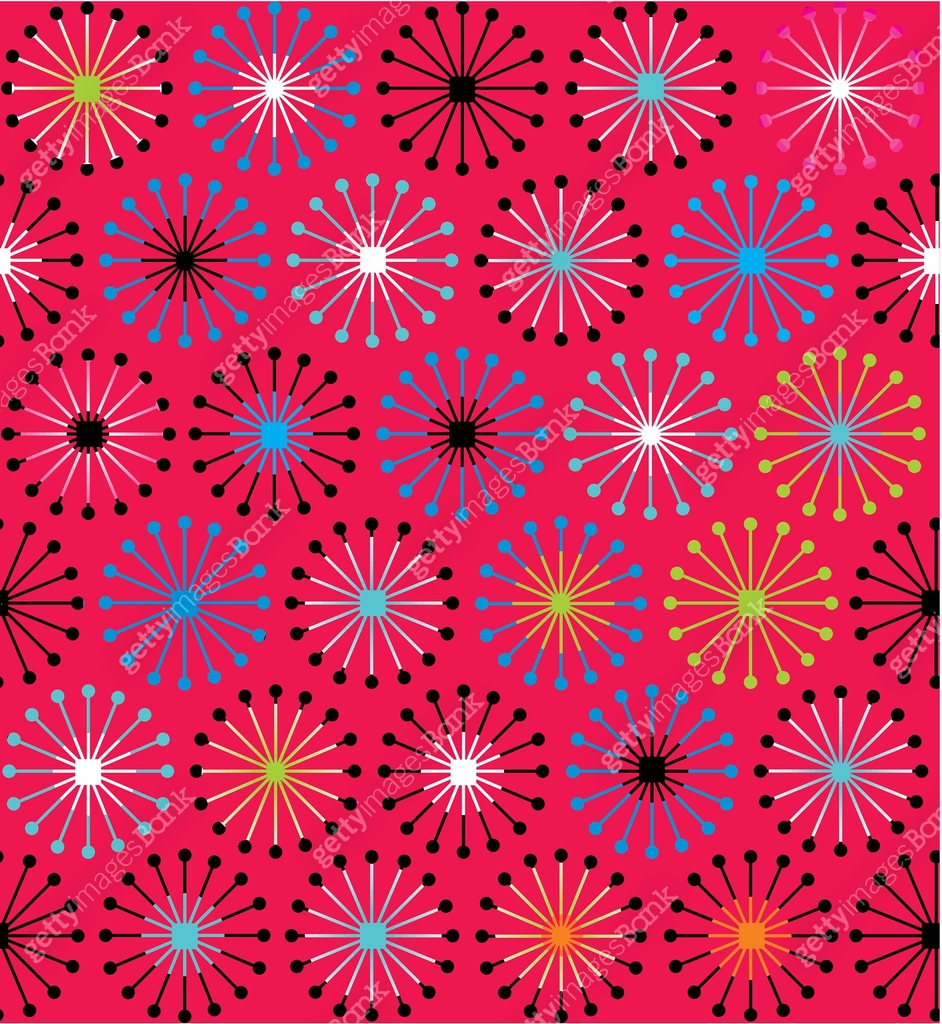 Geometric shapes of lines rays forming a circle 이미지 (626288148) 일러스트 ...