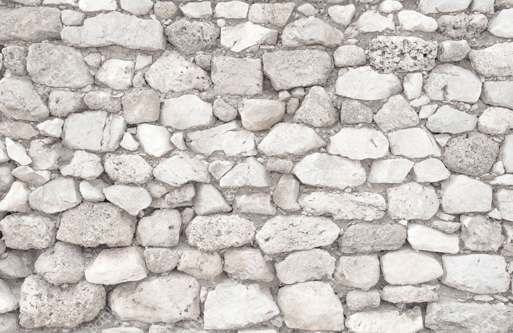 Whitewashed stone wall vintage textured background 이미지 (697566152) - 게티 ...