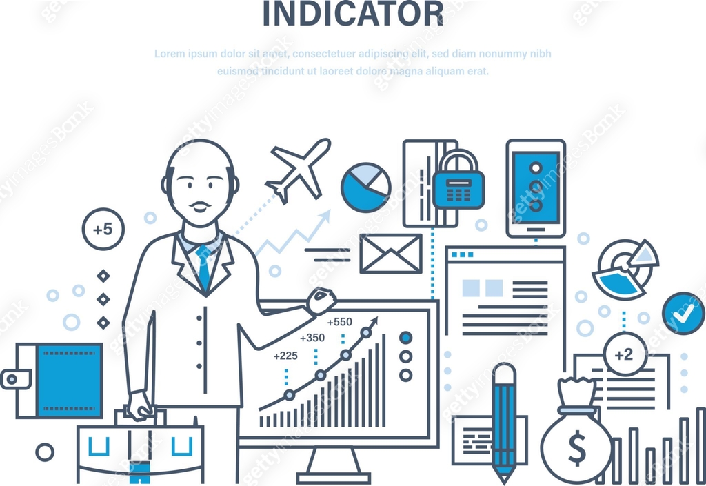 Financial Position Vector Image Finance indicators, statistical data, marks of finance position ...