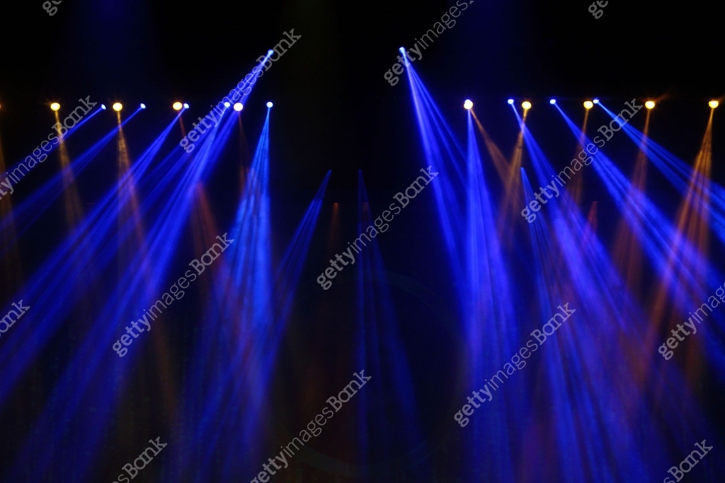 Performance moving lighting on construction light beam ray 이미지 ...