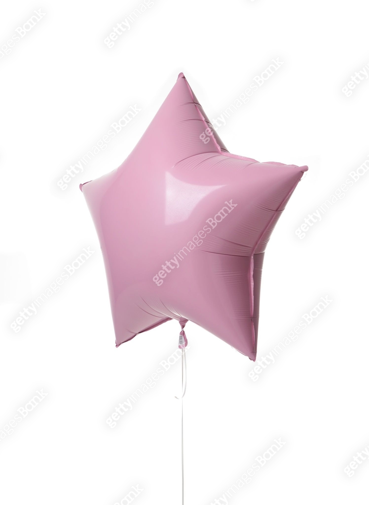 Single pink big 36 inch metallic balloon star object for birthday 이미지 ...