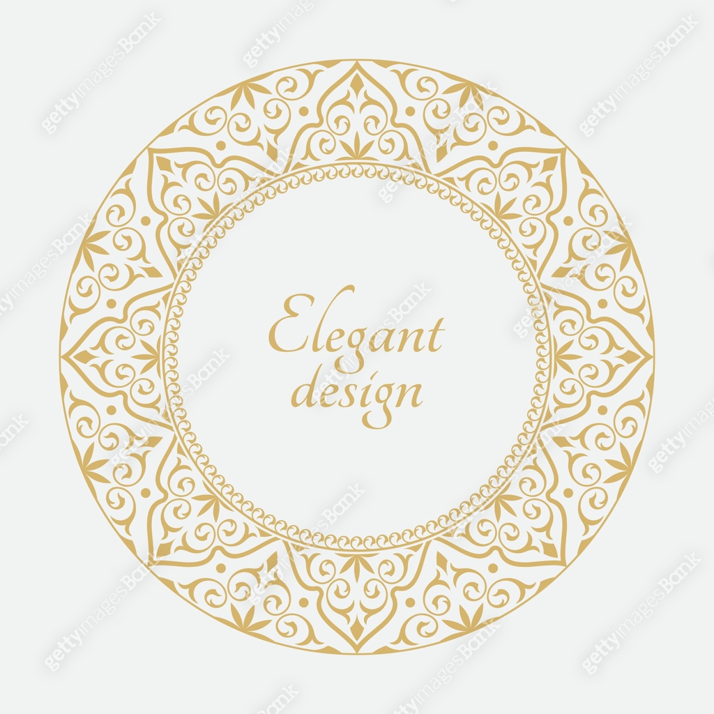 Circular arabic pattern 이미지 (890629464) - 게티이미지뱅크