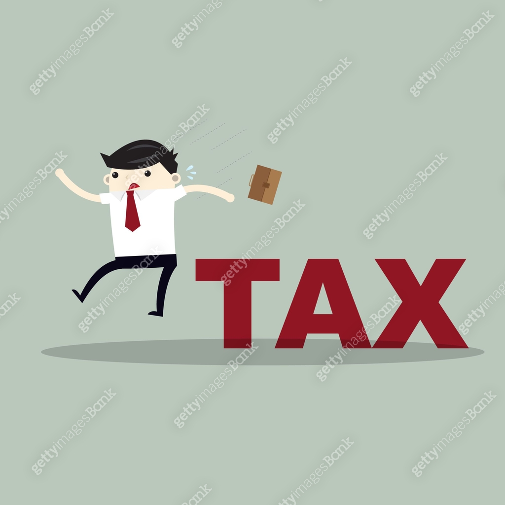 businessman and Tax problem , problem at work concept. vector 이미지 ...