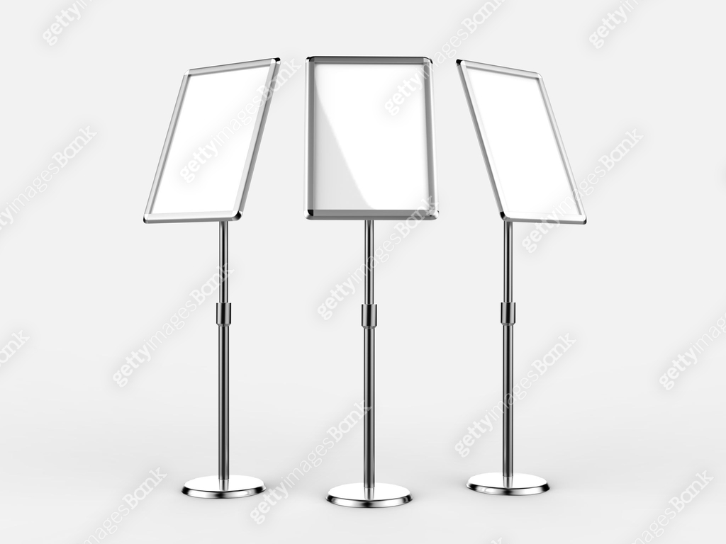 A3 A4 floor standing menu poster display holder snap frame restaurant ...