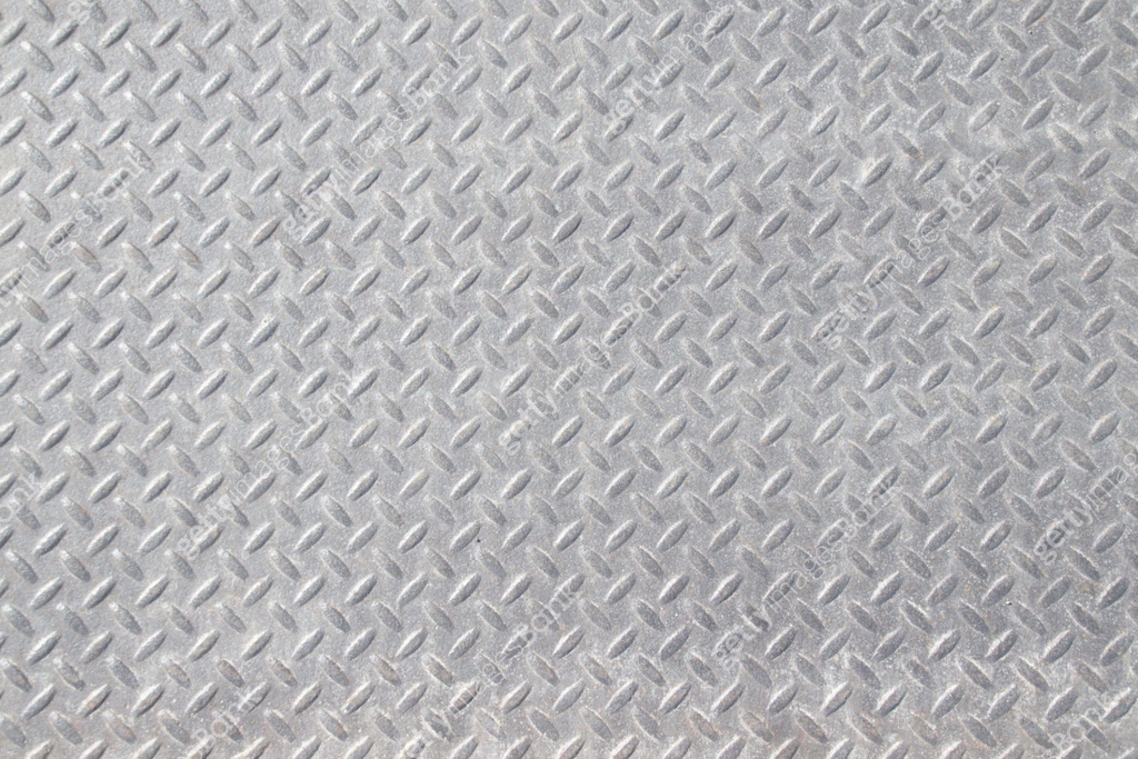 Chequeplate Bitmap Pattern Weathered Industrial Checker Plate Background Texture with Rusty Worn ...