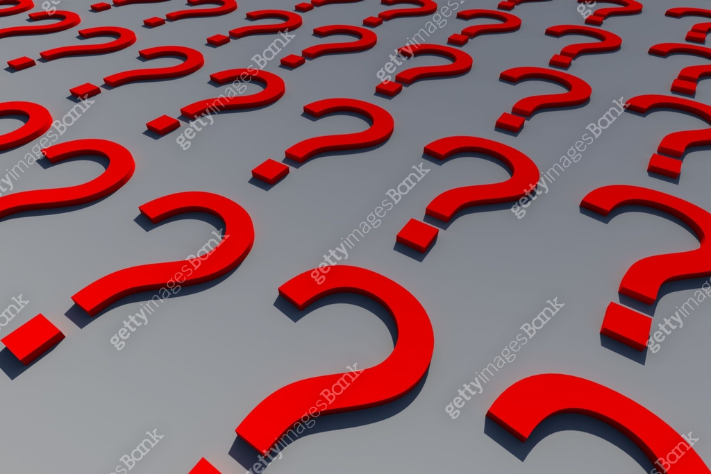 3d rendered question mark signage on floor 이미지 (1005123796) 아이콘, 무료 아이콘 ...