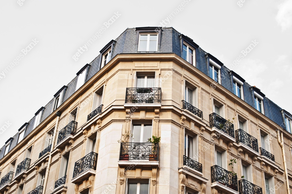 Homogeneous Building Traditional Parisian Building (Homogeneous Architectural Wholes), Paris ...