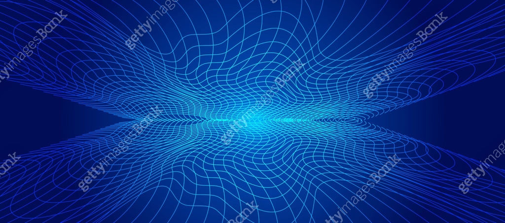 Navigating Backgroundvisual Big Data visualization. Vector abstract 3D network background. Visual ...