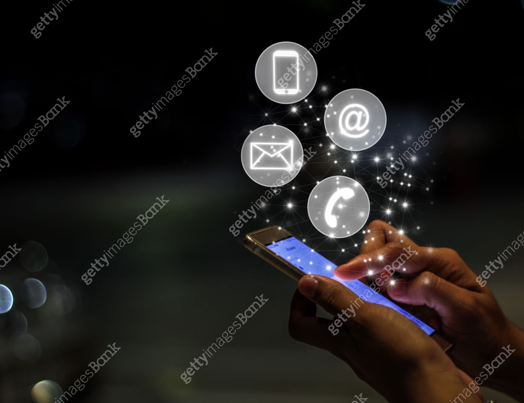 Contact us connection concept 이미지 (1016701924) - 게티이미지뱅크