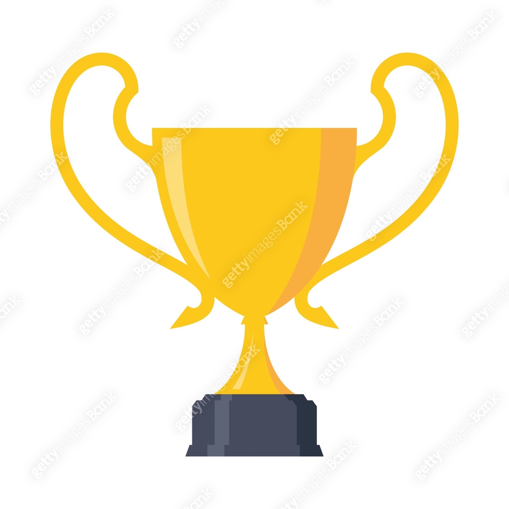 Simple first place golden cup championship prize design element 이미지 ...