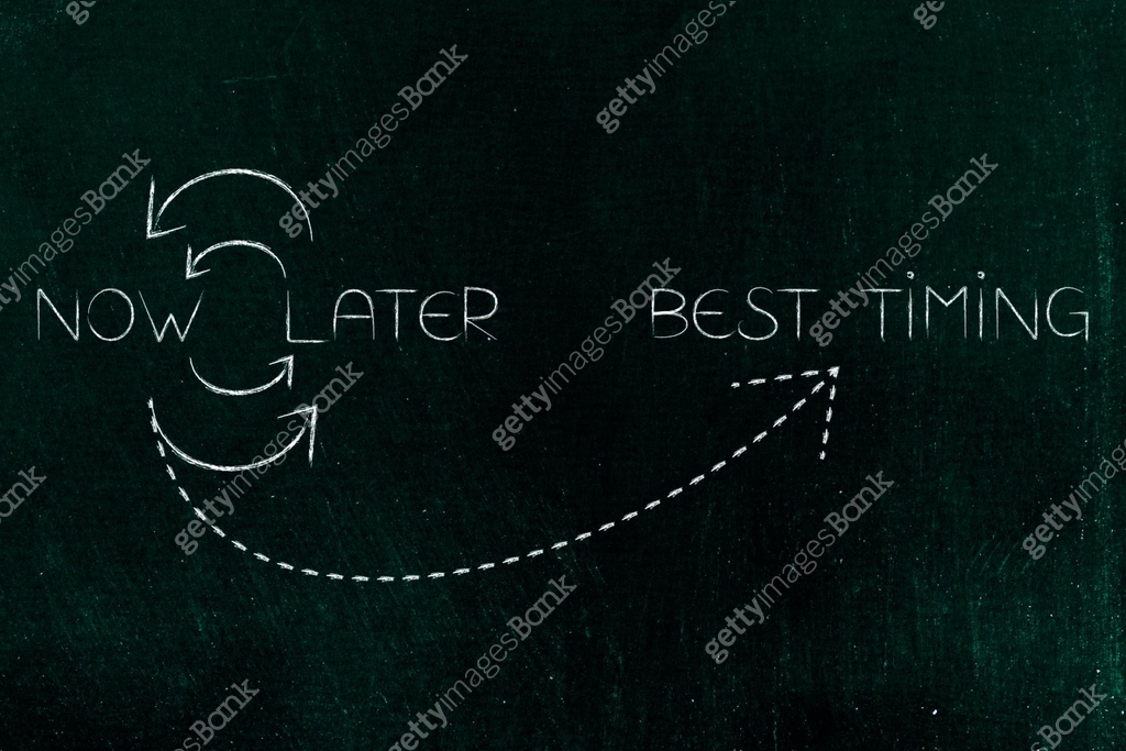 Repetitive Routine Cycle choose the best timing between now or later on a repetitive cycle 이미지 ...