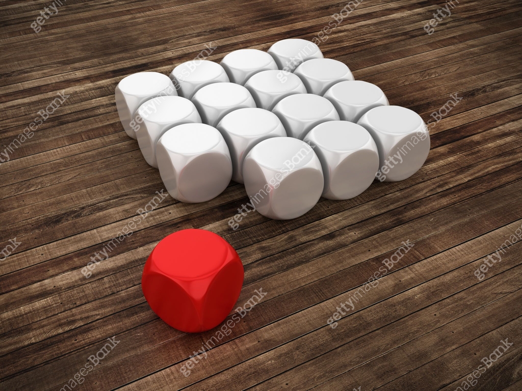 Block Pattern Render Blocks Pattern One Red on Wood Floor - 3D Rendering 이미지 (1045917676 ...