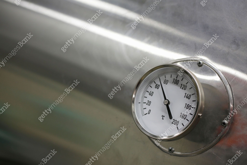 Instrument of measurement for temperature of the industrial unit of ...