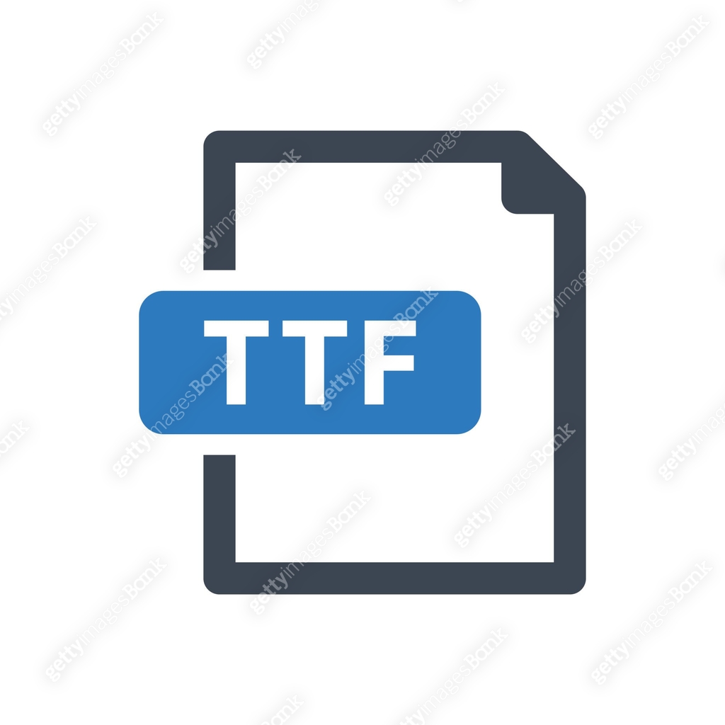 Ttf File:logo Ttf File Icon 이미지 (1036169020) 일러스트, 무료 일러스트, 아이콘, 무료 아이콘 - 게티이미지뱅크