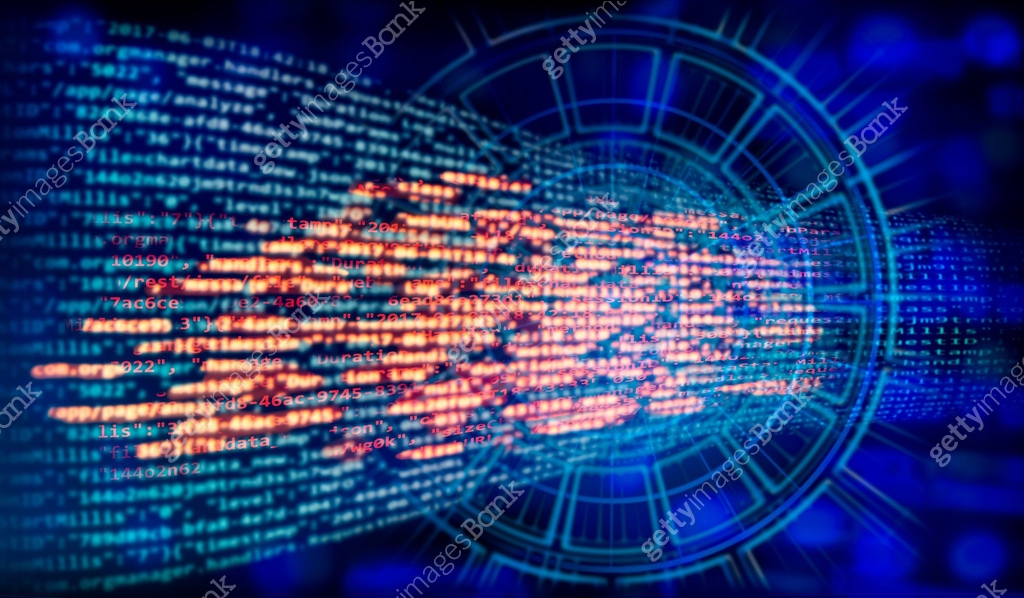 Program Output Background Program code and technology background 이미지 (1030878112) - 게티이미지뱅크