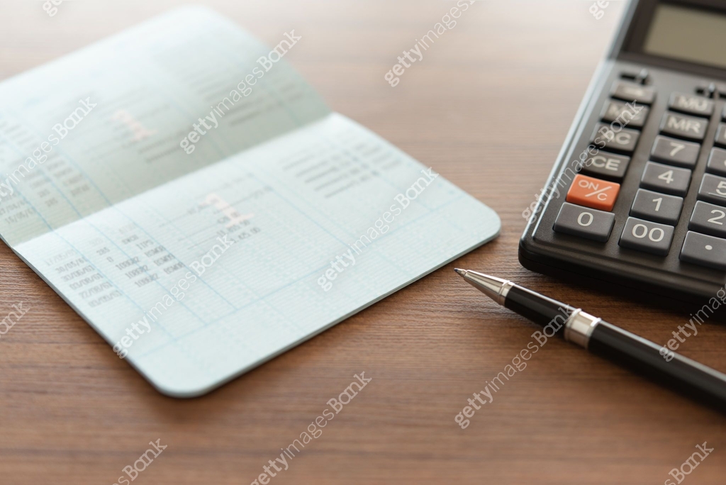 Bool Bank bank book account 이미지 (1065733564) - 게티이미지뱅크