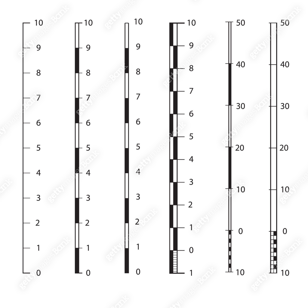 Vector map scales graphics for measuring distances . set of metric ...