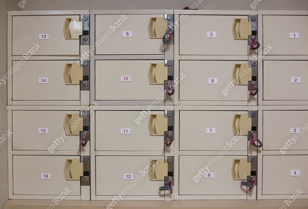 keys tags numbers cabinet hooks many metal locks rack. Lockers cabinets ...