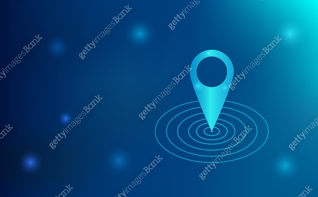 Location GPS navigator pin direction trace detection 이미지 (1141010213 ...