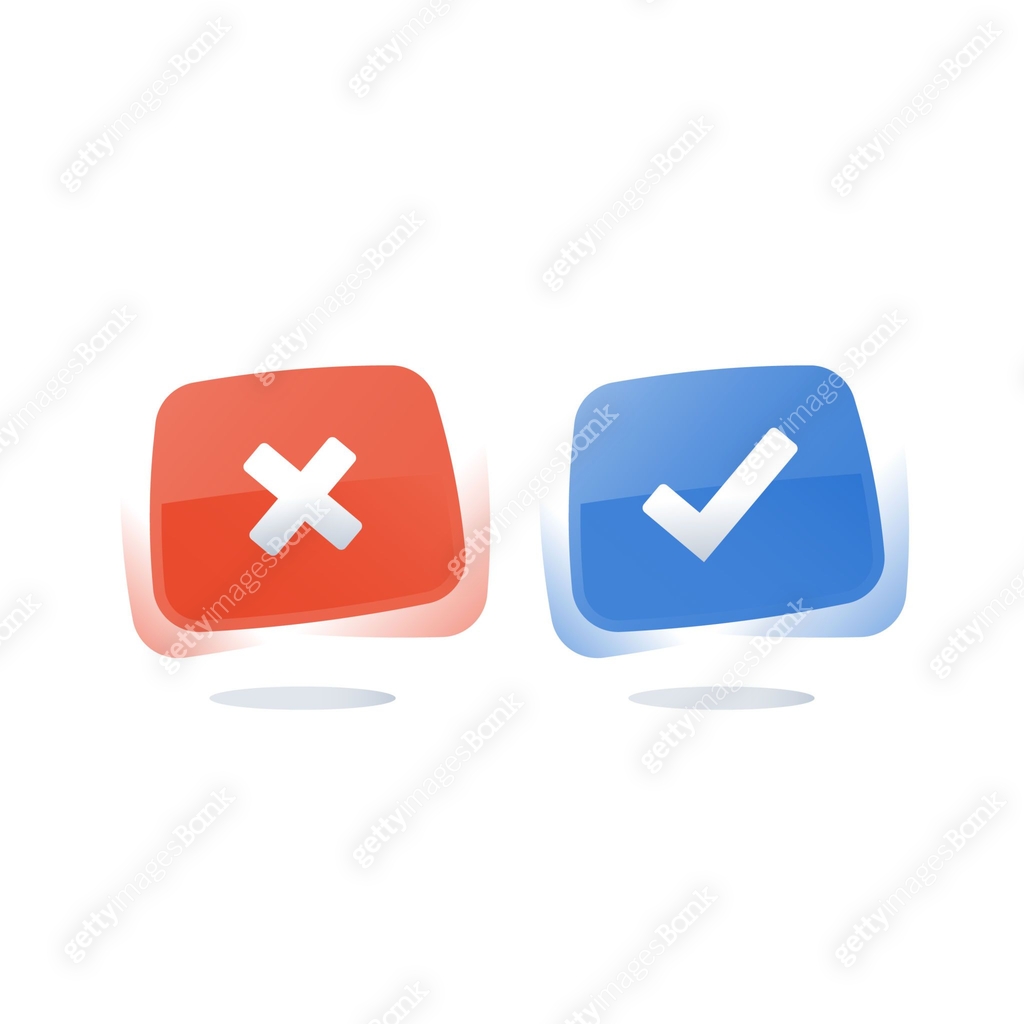 Trivia Incorrect Button Undergo survey, right or wrong button, good or bad experience, true or ...