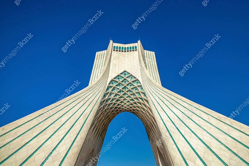 06/05/2019 Tehran, Iran, View of the Azad Tower formerly known as the ...