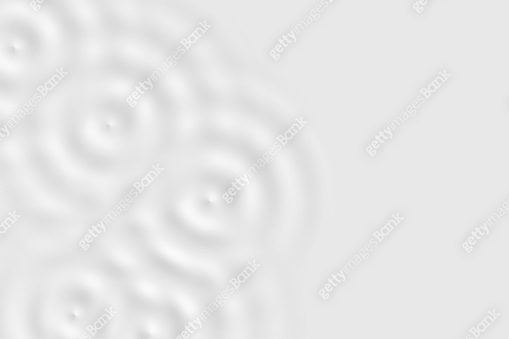 Texture of many white water ripples. White creamy liquid, abstract soft ...