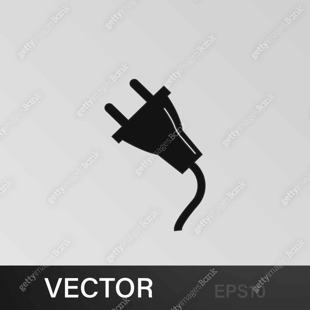 plug icon. Signs and symbols can be used for web, logo, mobile app, UI ...