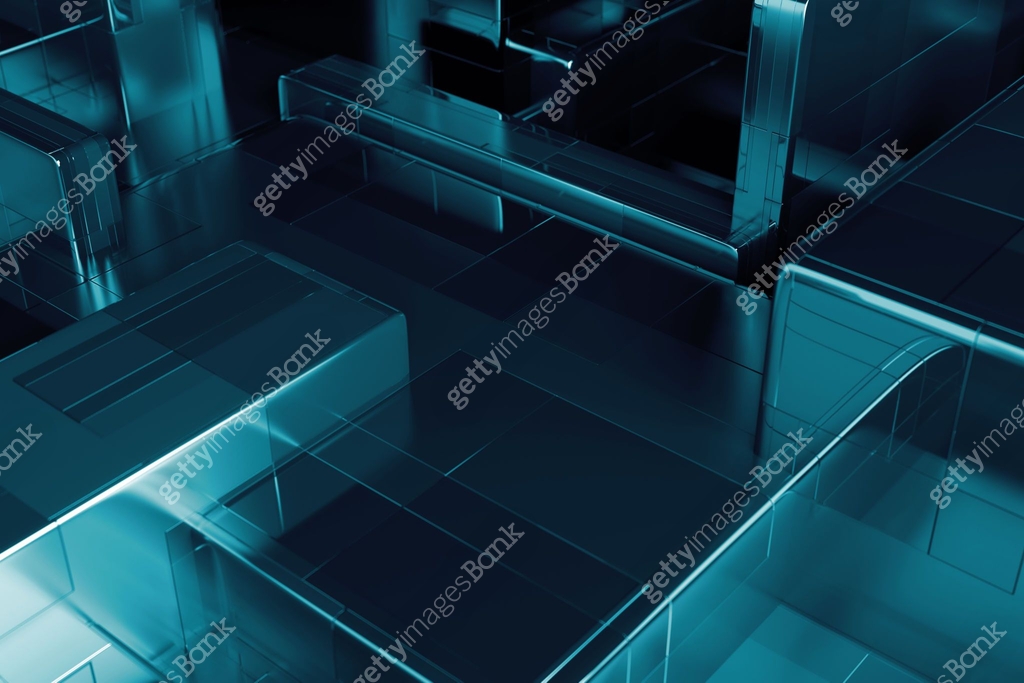 Random scale of rectangular metallic shapes. 이미지 (1181408638) 일러스트, 무료 ...