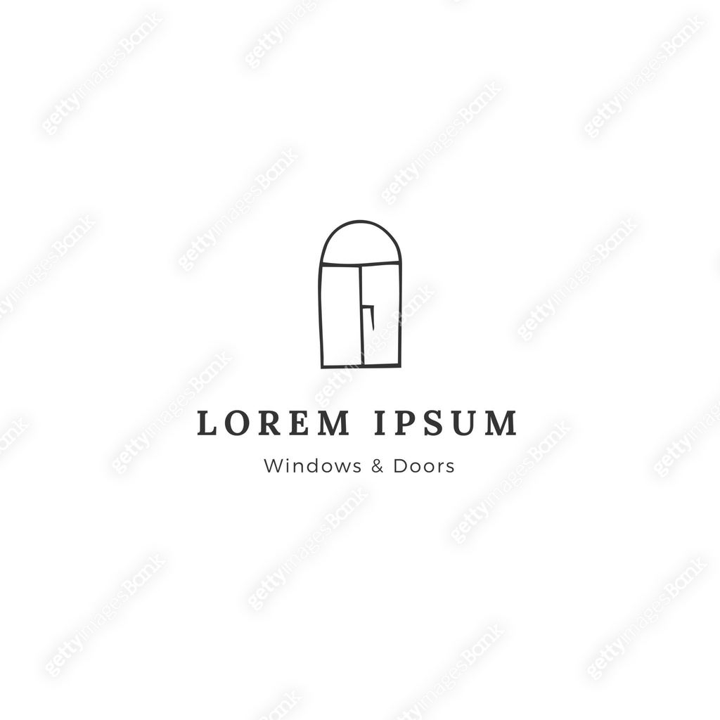 Window label template. Vector hand drawn icon. Housekeeping and home ...