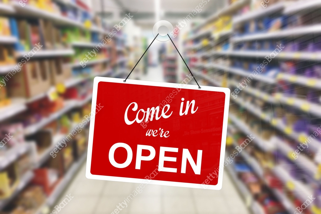 Shop store open sign 이미지 (1193538599) - 게티이미지뱅크
