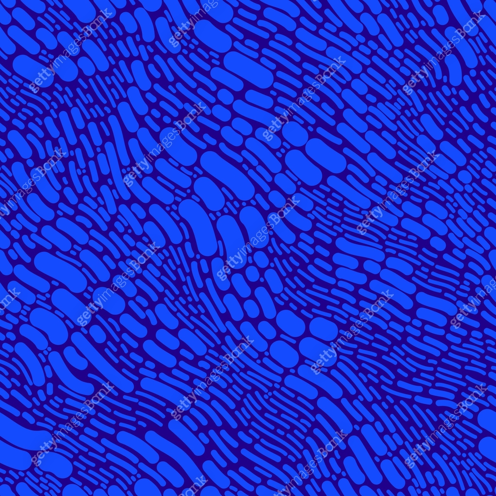 Blue abstract shaps seamless texture, isolated deep blue background ...