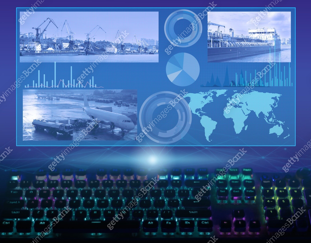 Automation and tracking of cargo delivery in real time on a computer ...