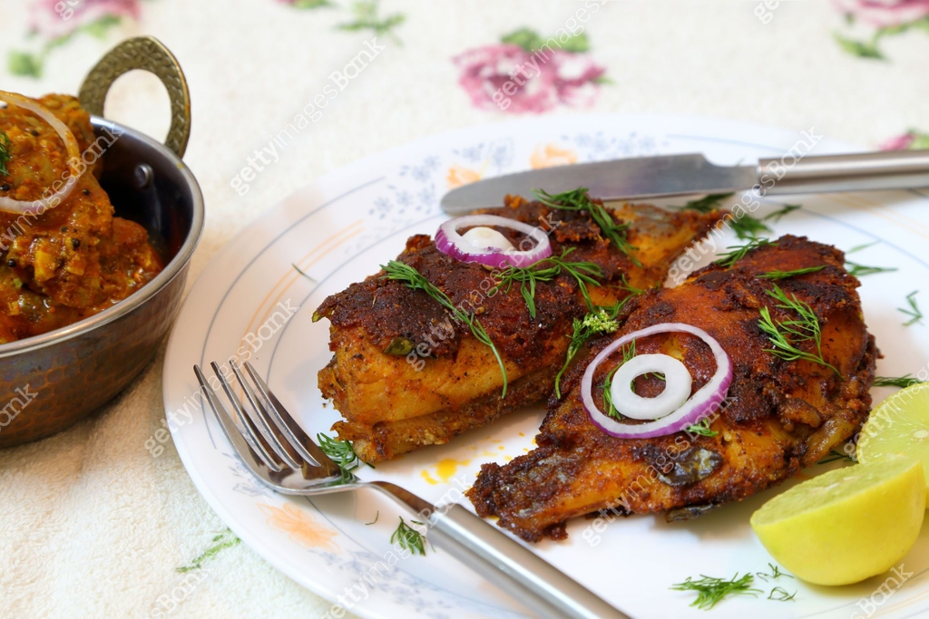 Atsty Fish Tasty and spicy fish fry from Indian cuisine. 이미지 (1219771409) - 게티이미지뱅크