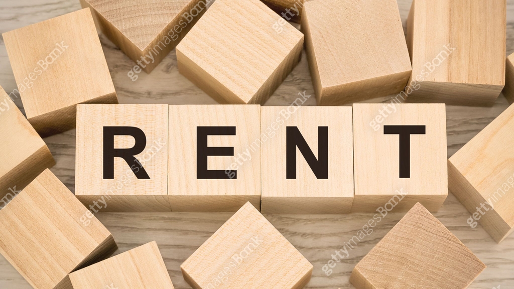 word rent in letters on wooden blocks 이미지 (1219492226) - 게티이미지뱅크
