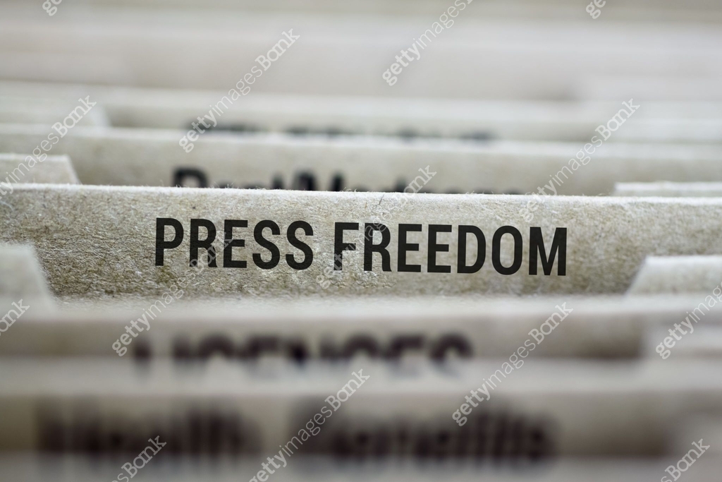 Press freedom file folder 이미지 (1221398880) - 게티이미지뱅크