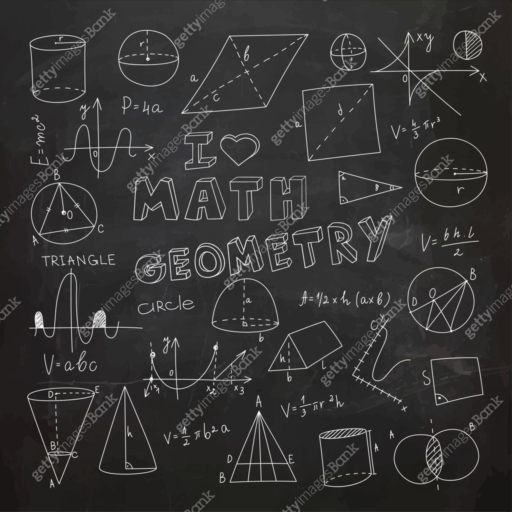 Doodle Math Frame Hand Drawn Geometry Doodles. Math Doodles 이미지 (1227615218) 일러스트, 무료 ...