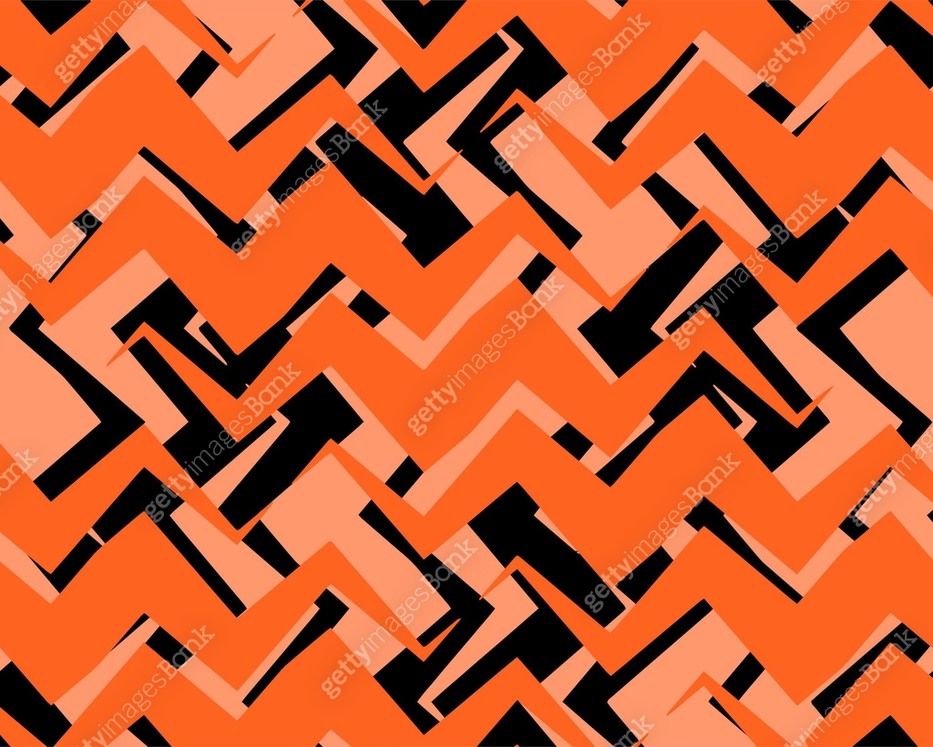 Full seamless zigzag shapes pattern vector for decoration and textile ...