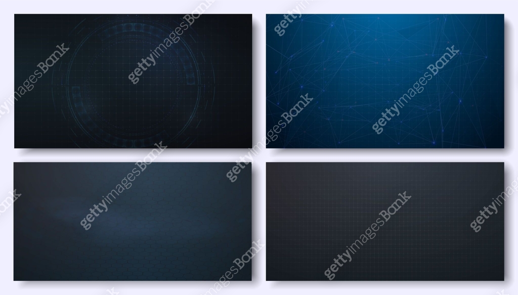 Grids for a virtual futuristic interface. These patterns are great for ...