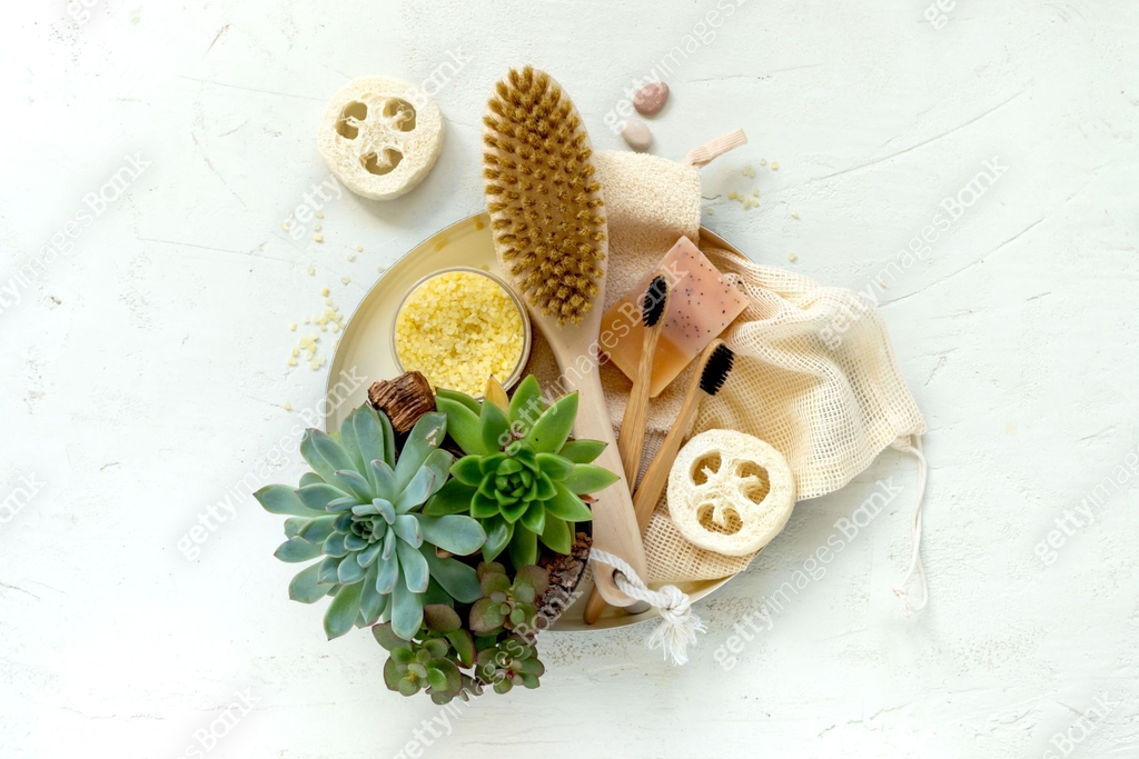 Zero waste, natural organic bathroom tools. No Plastic free life ...