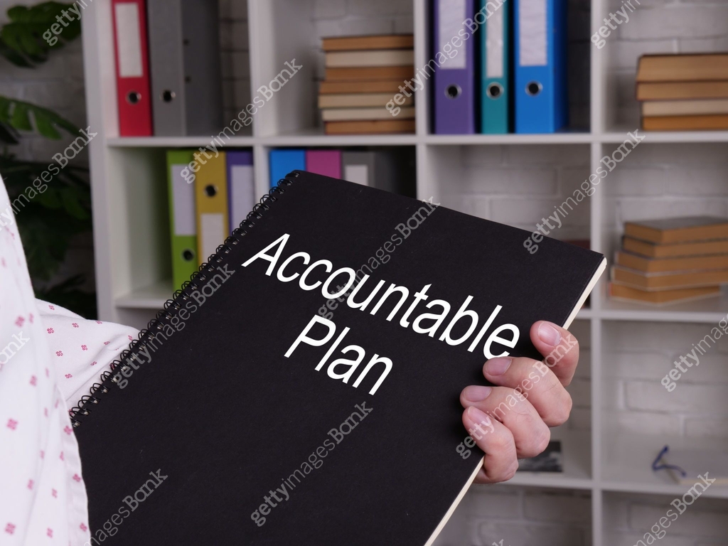 Accountable Plan is shown on the conceptual business photo 이미지 ...