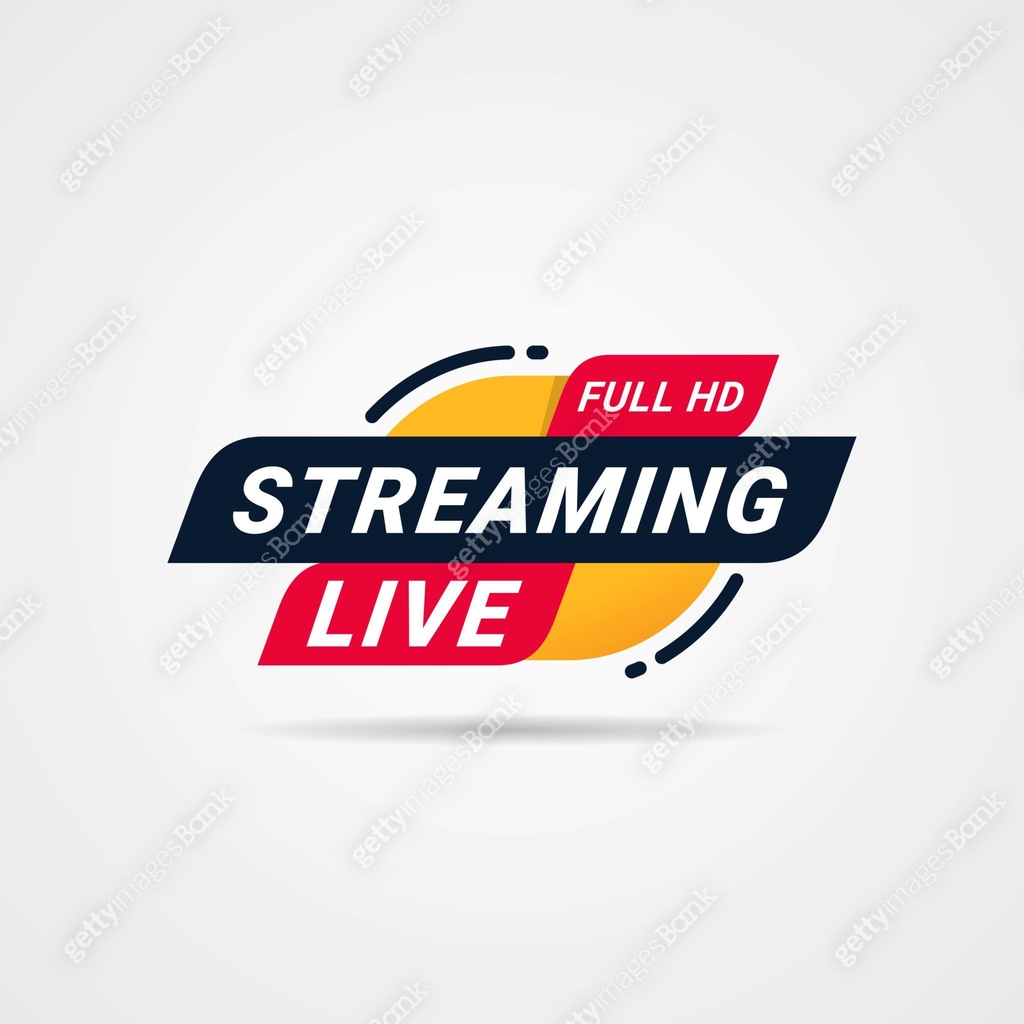 Live Streaming button, badge, logo, emblem label symbol vector ...