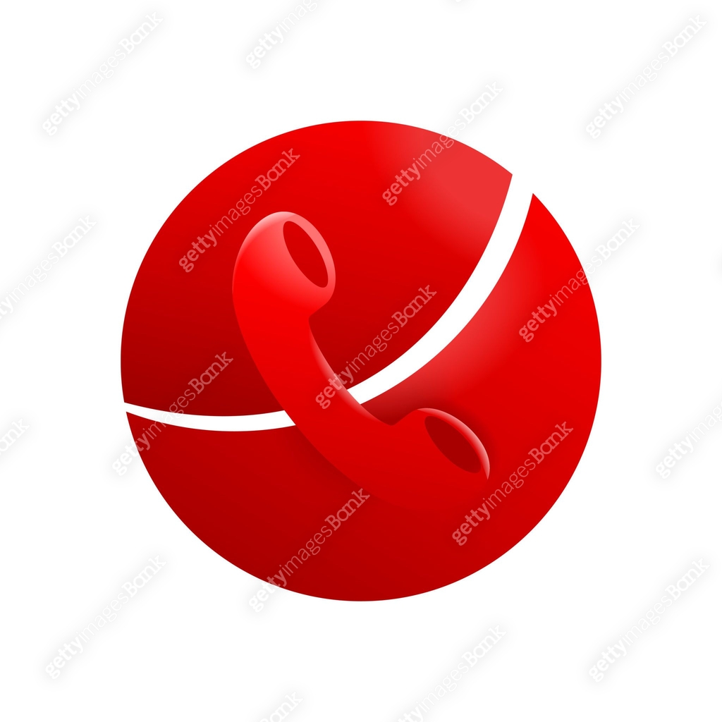 Phone icon - 3D abstract style pictogram 이미지 (1278007404) 일러스트, 무료 일러스트 ...