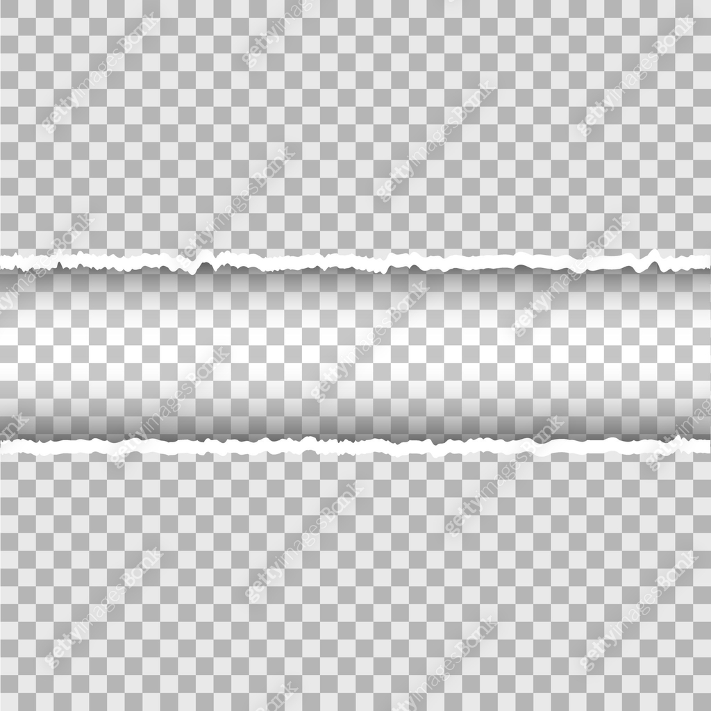 Realistic vector torn paper with ripped edges with space for text ...